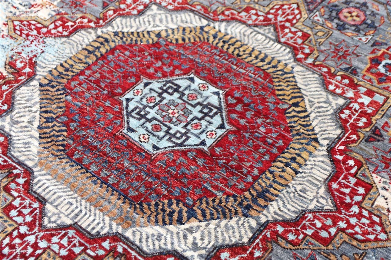 Tappeto Mamluk Moderno Multicolore, Fatto a mano, 352x278cm
