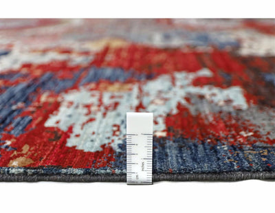 Handmade Multicolour Modern Mamluk Rug, 352x278cm