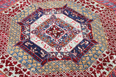 Tappeto Mamluk Moderno Multicolore, Fatto a mano, 303x245cm - CarpetLiving