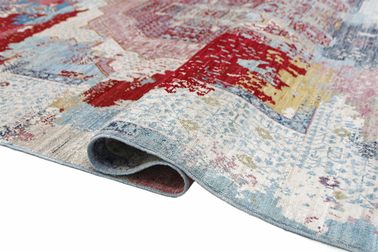 Tappeto Mamluk Moderno Multicolore, Fatto a mano, 298x241cm