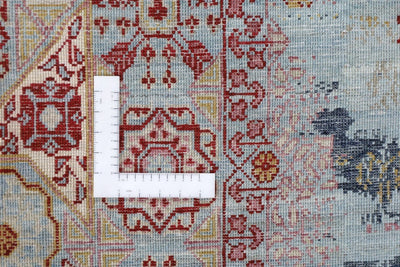 Tappeto Mamluk Moderno Multicolore, Fatto a mano, 298x241cm - CarpetLiving