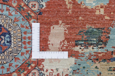 Tappeto Mamluk Moderno Multicolore, Fatto a mano, 207x150cm - CarpetLiving