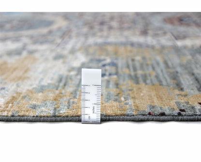 Tappeto Mamluk Moderno Multicolore, Fatto a mano, 210x148cm