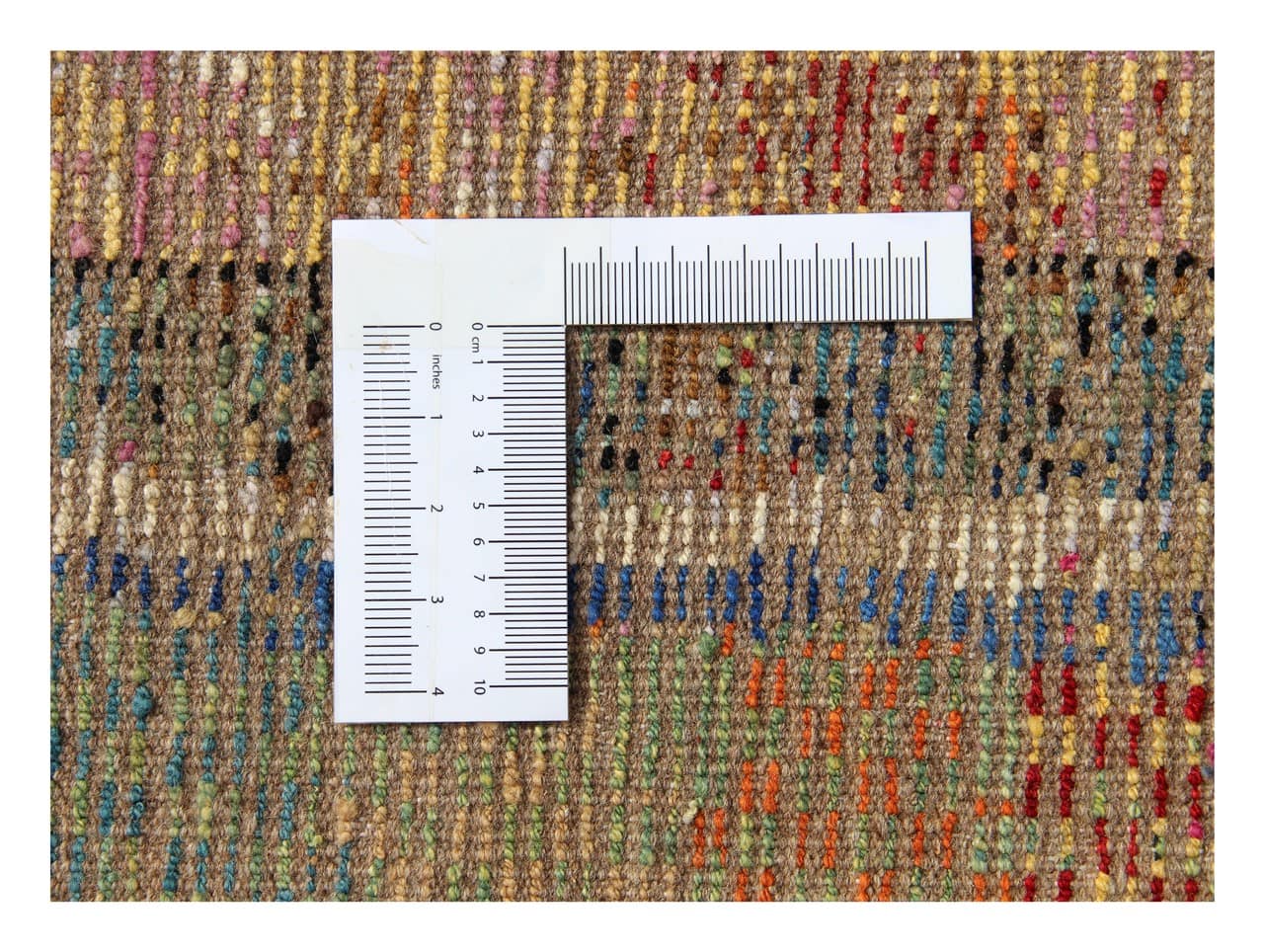 Taimany - Multicolor Tribal Wool Rug - Hand-Knotted 237x176cm