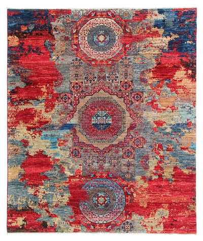 Tappeto Mamluk Moderno Multicolore, Fatto a mano, 302x244cm - CarpetLiving