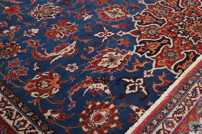 Tappeto Isfahan Antico Persiano Autentico | Annodato a Mano 350x260cm
