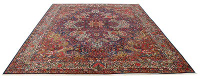 Tappeto Kerman Antico Persiano Autentico | Annodato a Mano 360x275cm - CarpetLiving