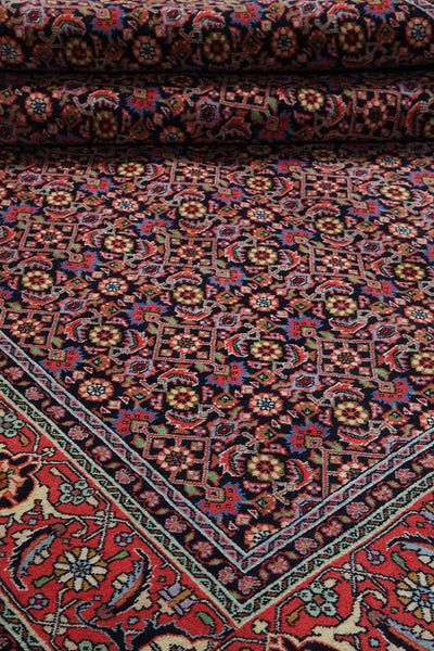 Handmade Bidjar Wool Rug Red
