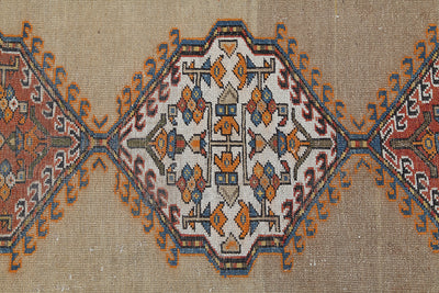 Authentic Antique Persian Malayer Rug | Hand-Knotted 460x95cm