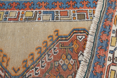 Authentic Antique Persian Malayer Rug | Hand-Knotted 460x95cm
