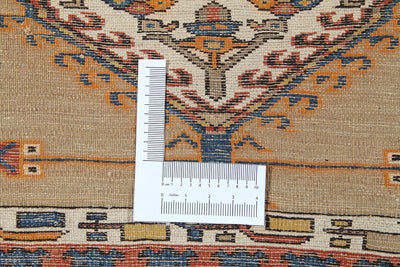 Authentic Antique Persian Malayer Rug | Hand-Knotted 460x95cm