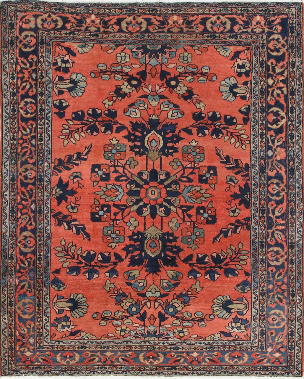 Tappeto Lillian Antico Persiano Autentico | Annodato a Mano 183x150cm