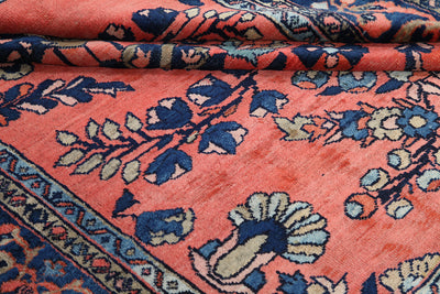Tappeto Lillian Antico Persiano Autentico | Annodato a Mano 183x150cm - CarpetLiving