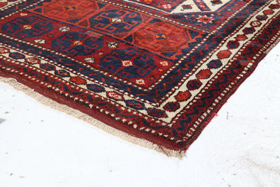 Authentic Antique Persian Malayer Rug | Hand-Knotted 381x104cm