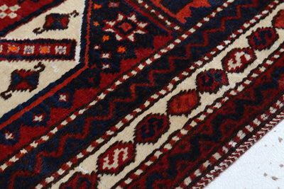 Authentic Antique Persian Malayer Rug | Hand-Knotted 381x104cm