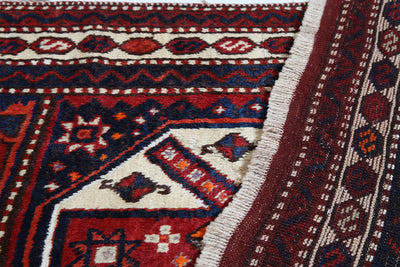 Authentic Antique Persian Malayer Rug | Hand-Knotted 381x104cm