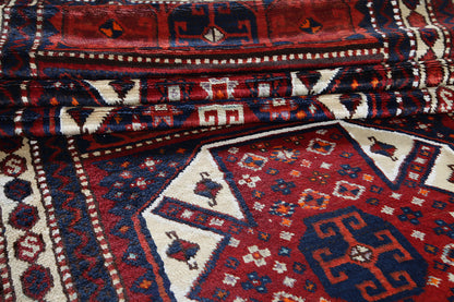 Tappeto Malayer Antico Persiano Autentico | Annodato a Mano 381x104cm