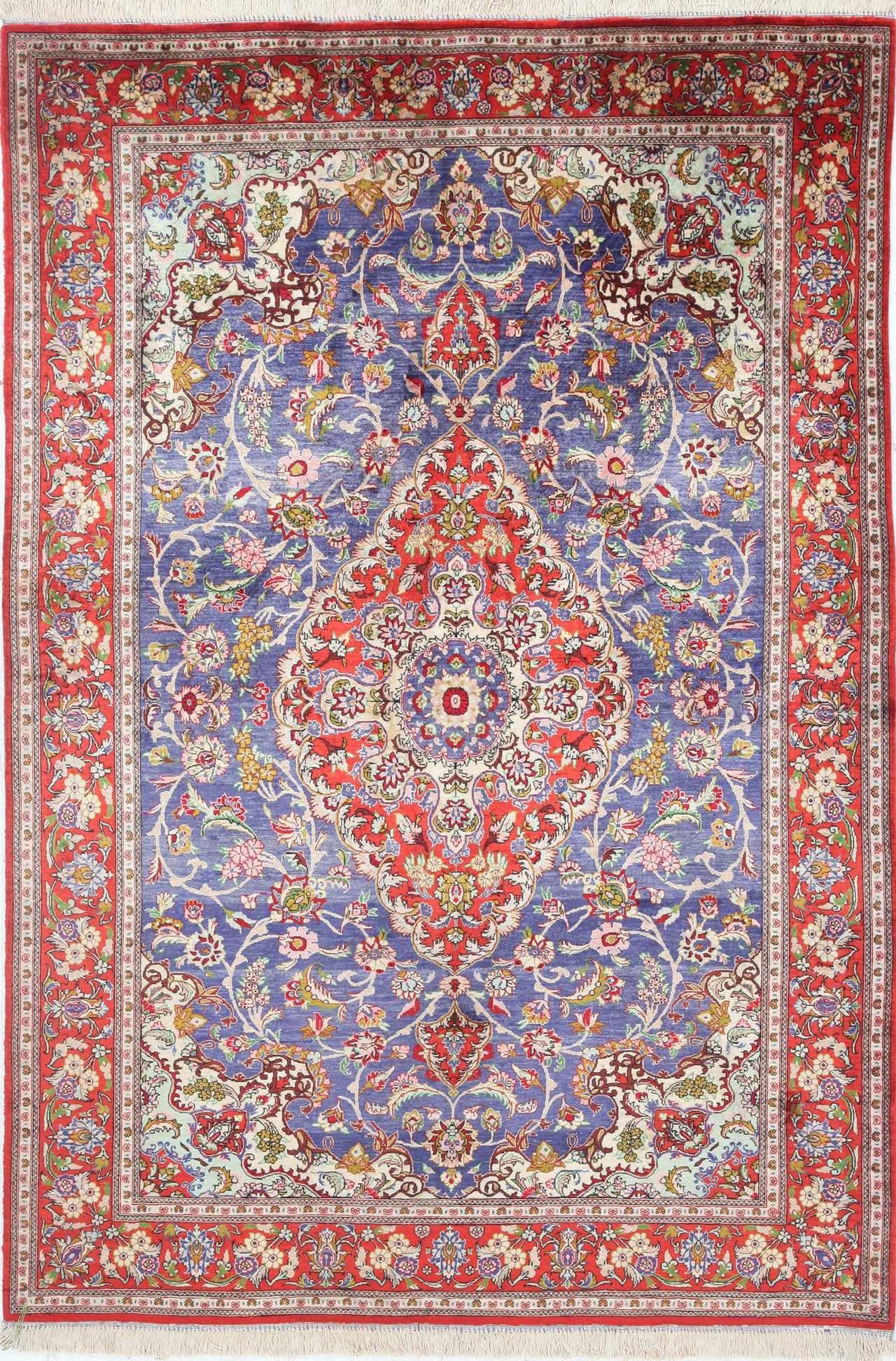 Persian Qum Silk Rug 201_139 cm