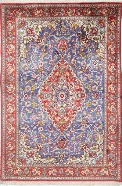 Persian Qum Silk Rug 201_139 cm