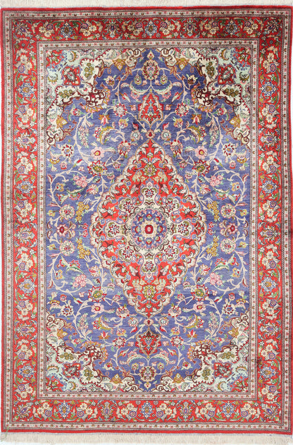 Persian Qum Silk Rug 201_139 cm