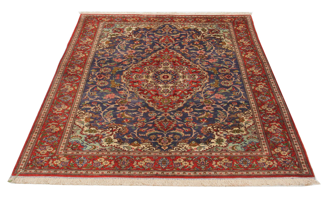 Persian Qum Silk Rug 201_139 cm