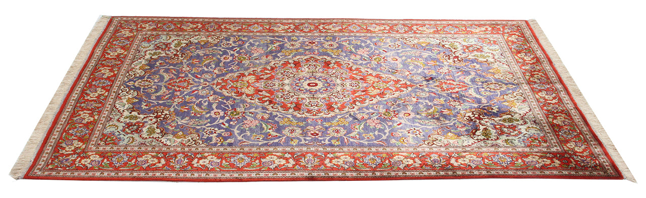 Persian Qum Silk Rug 201_139 cm