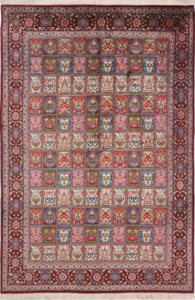 Persian Qum Silk Rug 202_131 cm