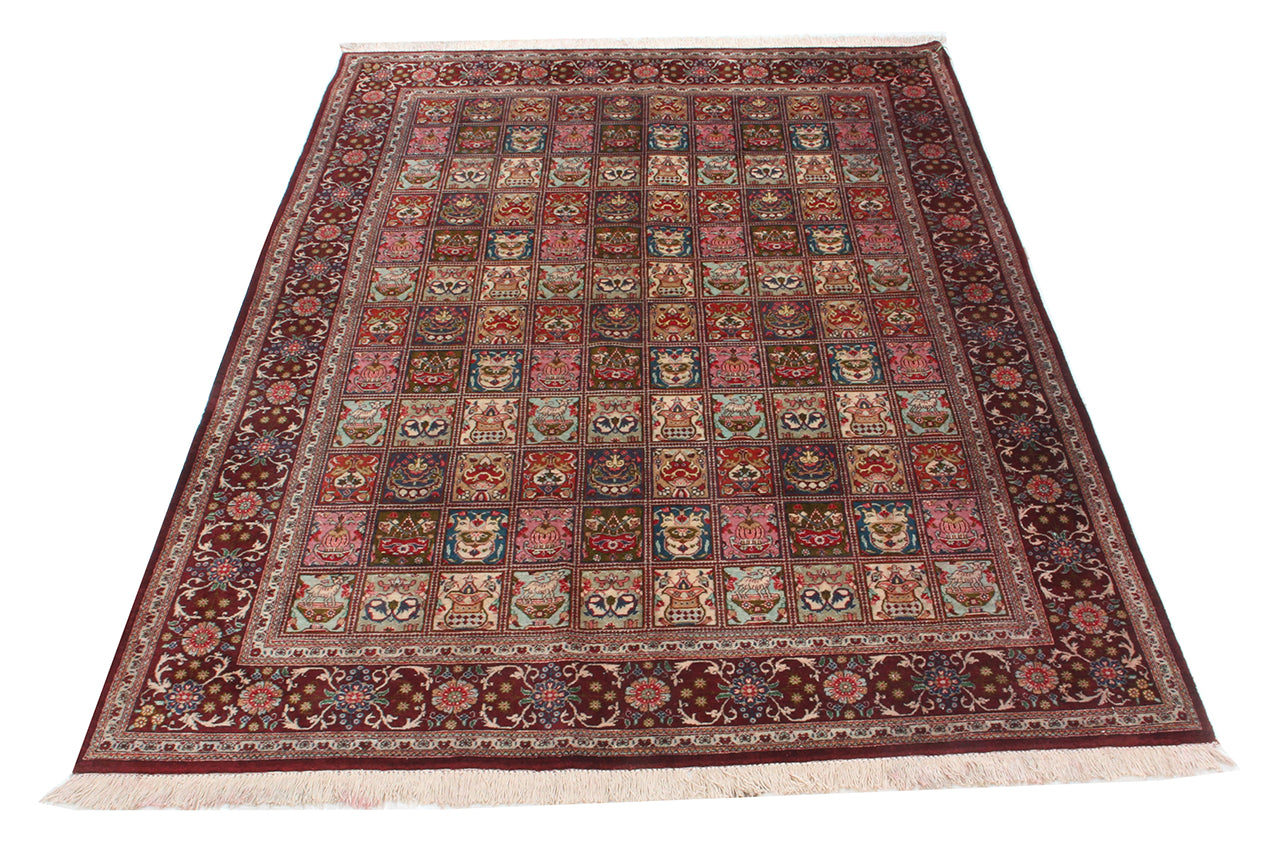 Persian Qum Silk Rug 202_131 cm