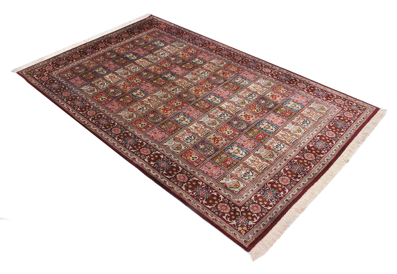 Persian Qum Silk Rug 202_131 cm