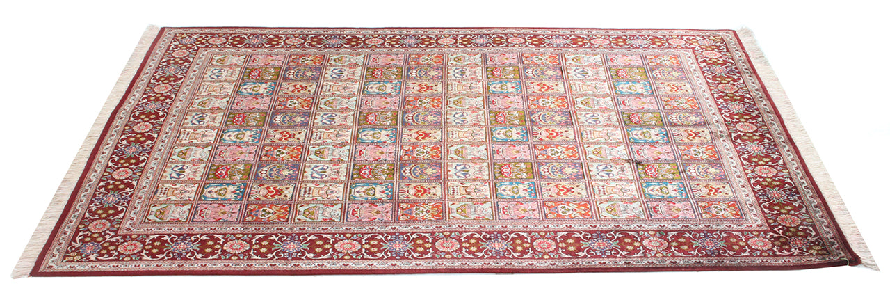 Persian Qum Silk Rug 202_131 cm