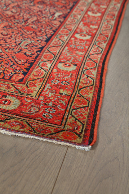 Tappeto Malayer Antico Persiano Autentico | Annodato a Mano 186x132cm