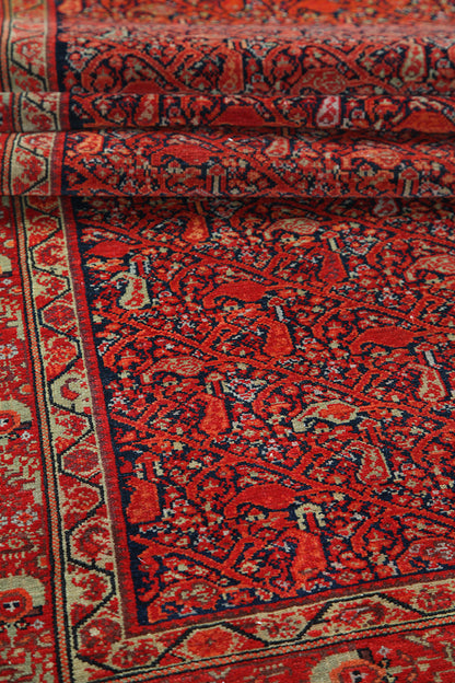 Tappeto Malayer Antico Persiano Autentico | Annodato a Mano 186x132cm