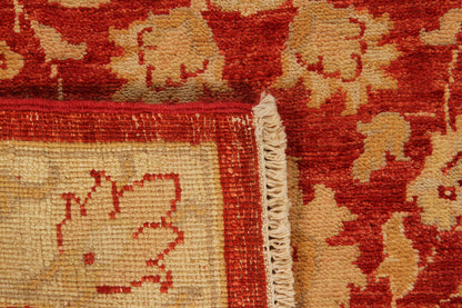 Ziegler wool runner rug, handmade, 316x80cm