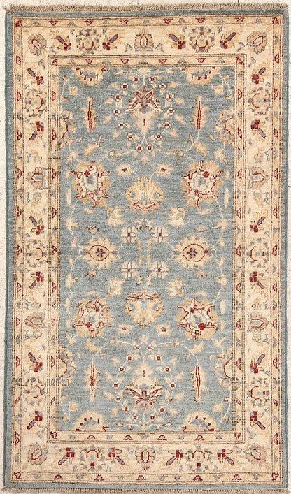 Ziegler wool carpet, handmade, 144x84cm
