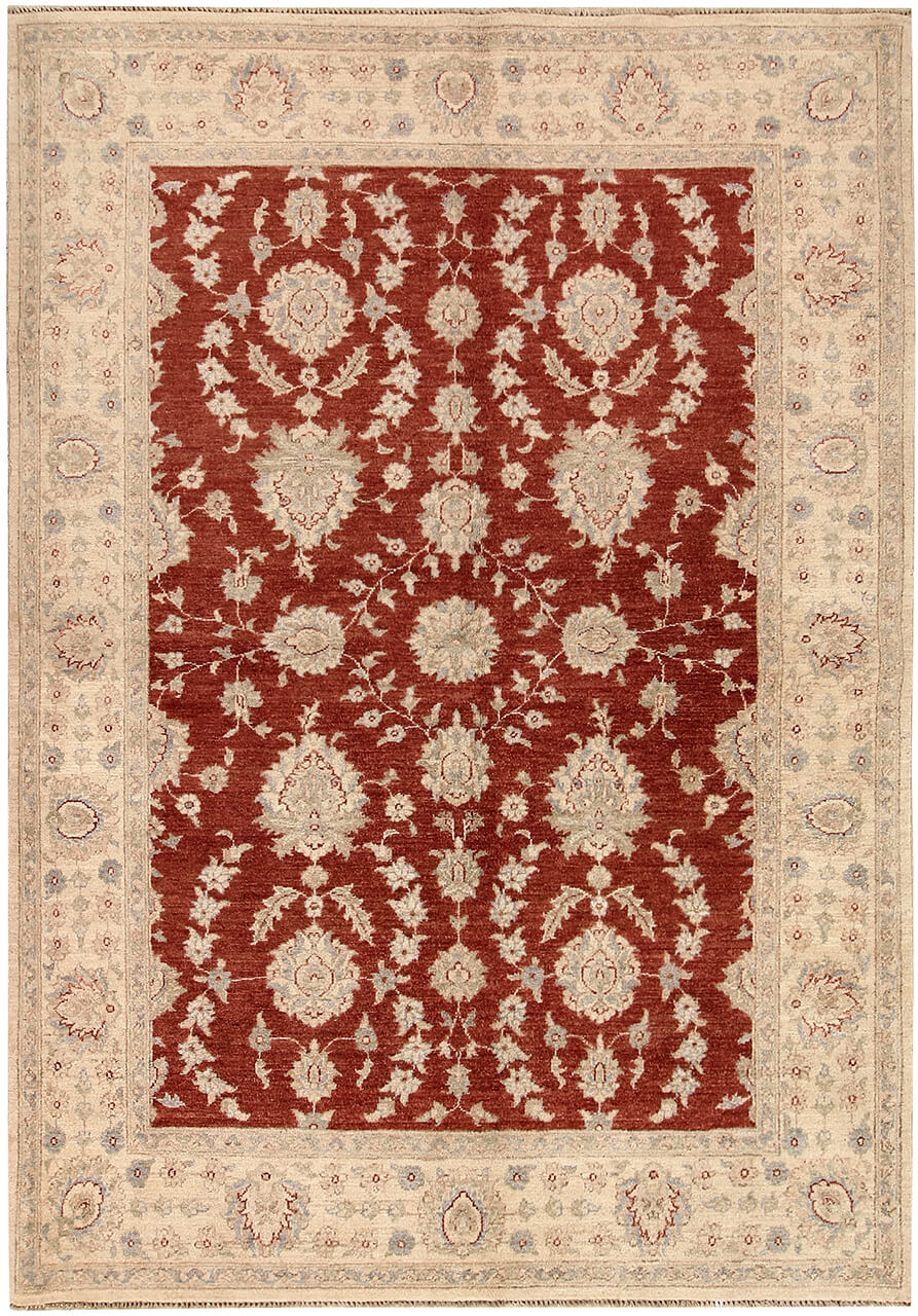 Ziegler wool carpet, handmade, 239x166cm