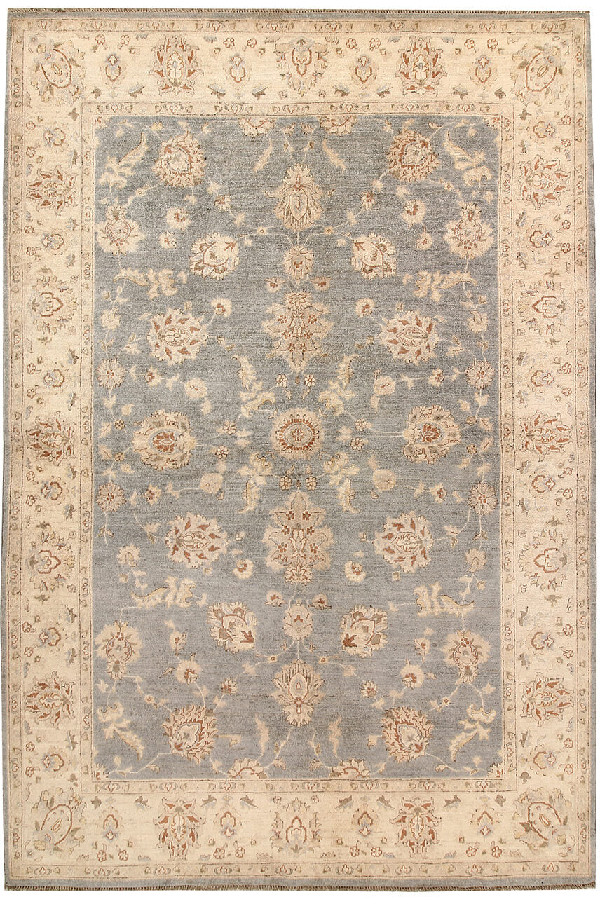 Ziegler wool carpet, handmade, 294x199cm