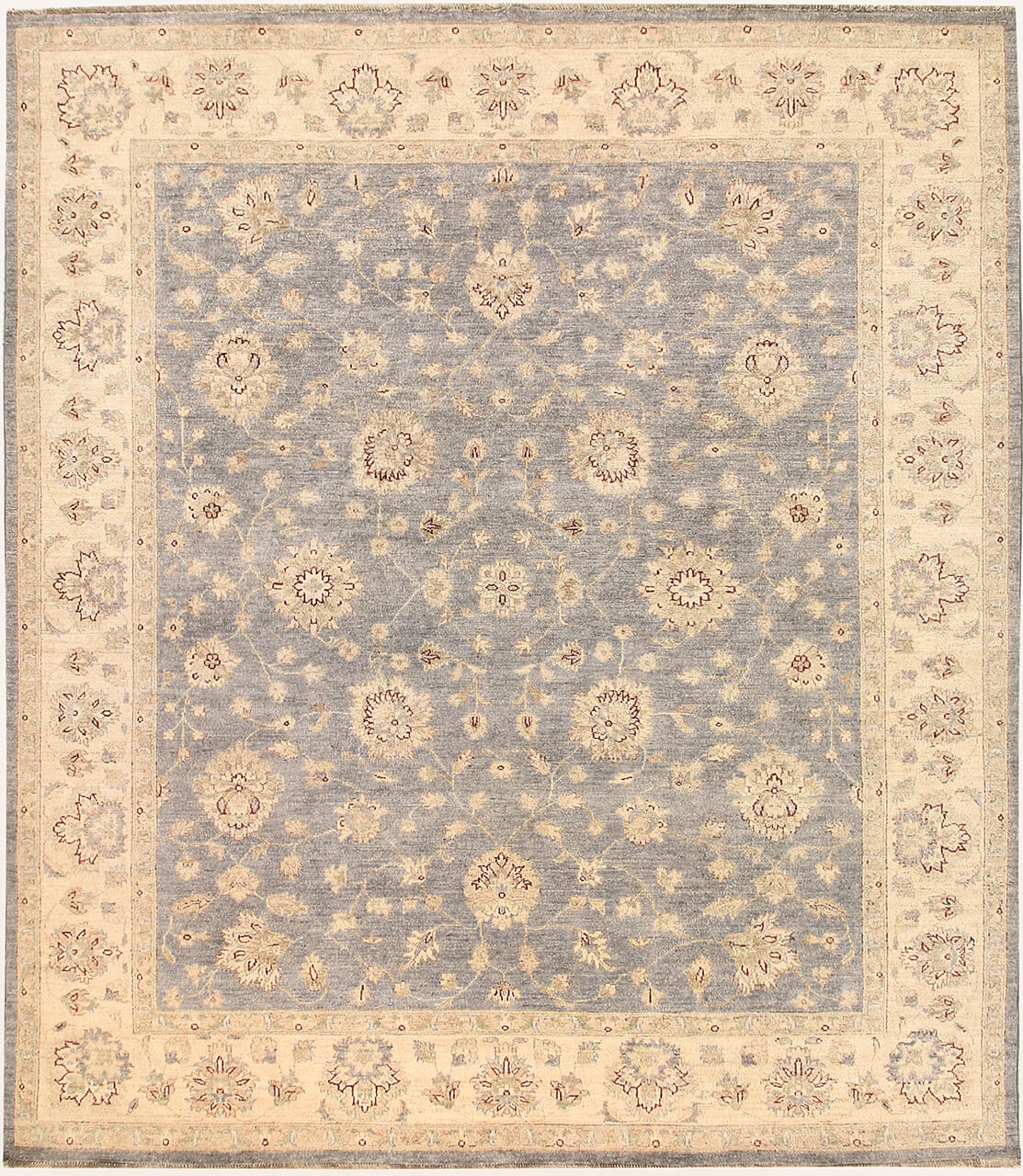 Ziegler wool carpet, handmade, 293x251cm