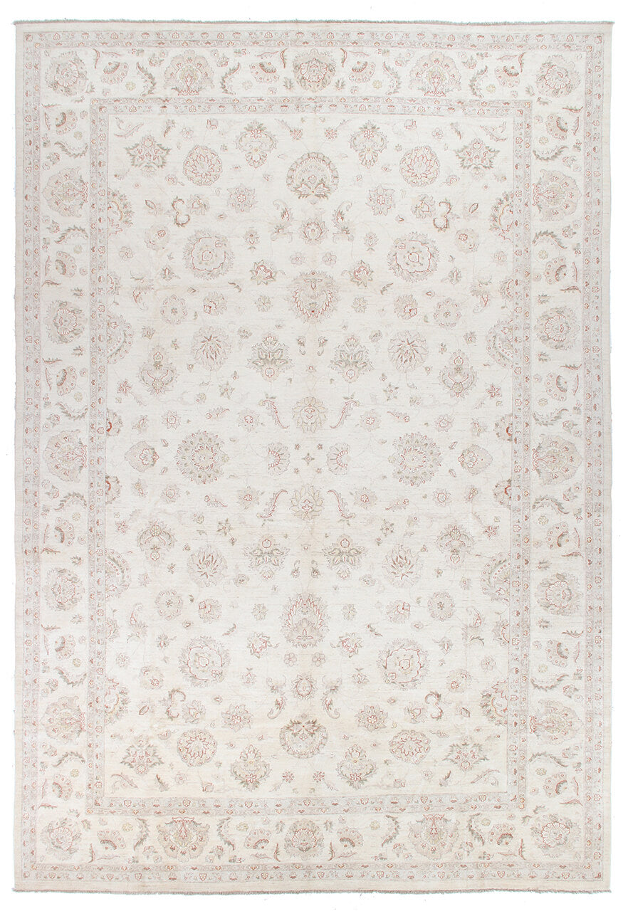 Ziegler Rug in Wool, Handmade, 535x360cm