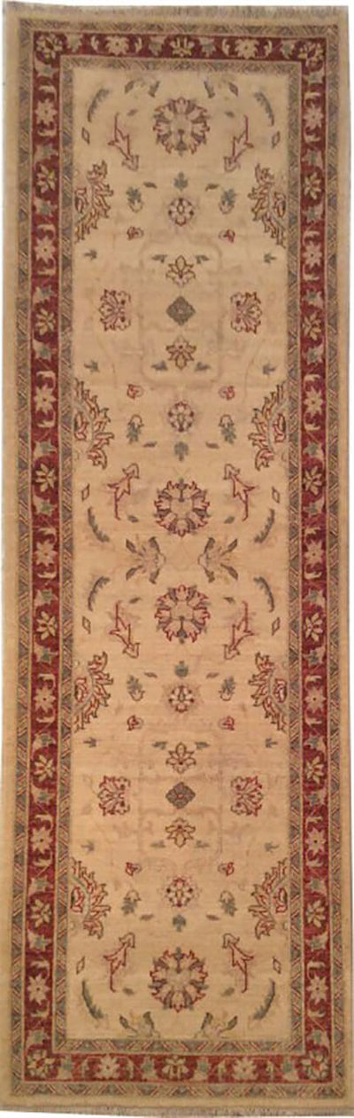 Tappeto Ziegler in Lana, fatto a mano, 254x80cm - CarpetLiving