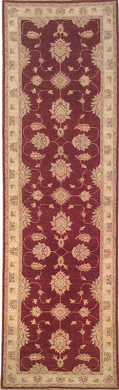 Tappeto Ziegler in Lana, fatto a mano, 293x82cm - CarpetLiving
