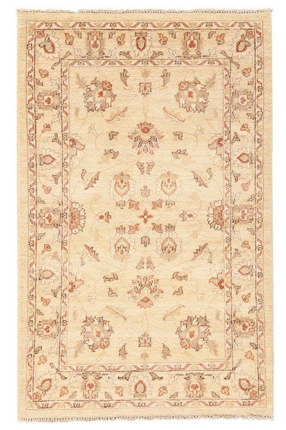 Ziegler wool carpet, handmade, 148x94cm