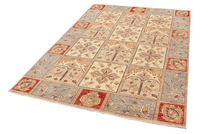 Ziegler wool carpet, handmade, 241x170cm