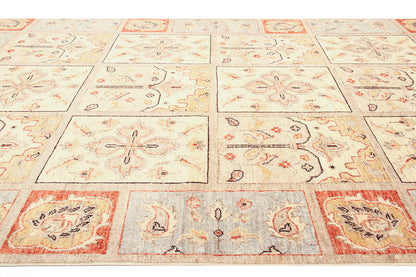 Ziegler wool carpet, handmade, 241x170cm