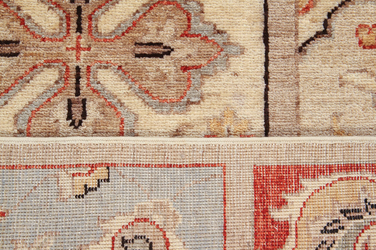Ziegler wool carpet, handmade, 241x170cm