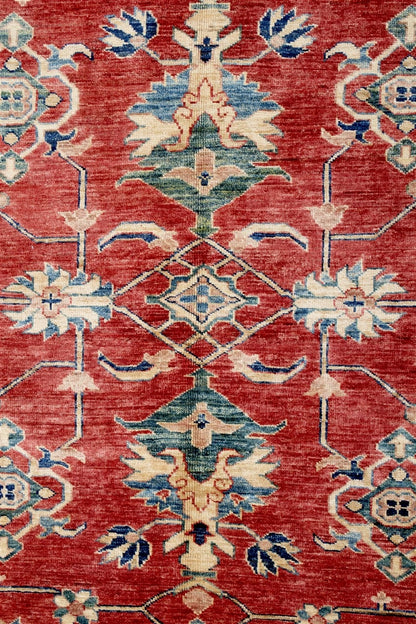 Handmade Premium Afghan Kazak Wool Rug, 320x242cm