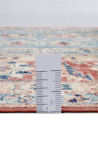 Tappeto Afghan Kazak premium in lana, fatto a mano 298x249cm - CarpetLiving