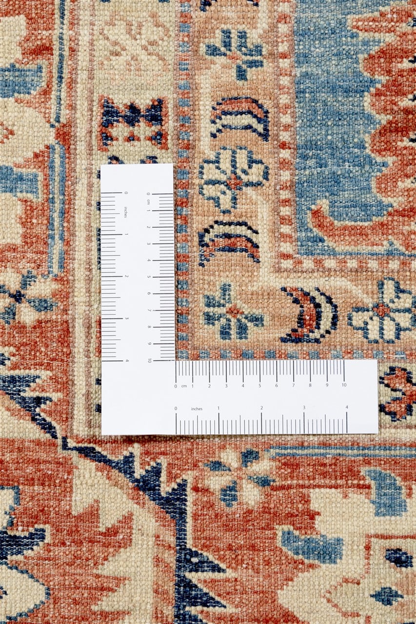 Handmade Premium Afghan Kazak Wool Rug, 298x249cm