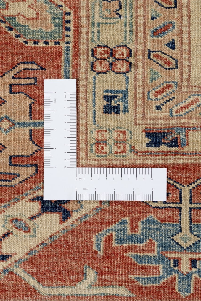 Handmade Premium Afghan Kazak Wool Rug, 313x243cm