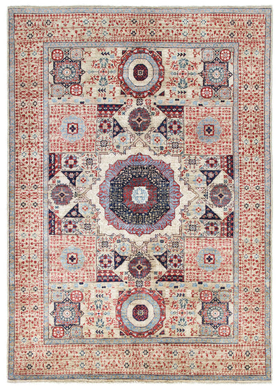 Tappeto Orientale Mamluk fatto a mano, multicolore 213x151cm - CarpetLiving