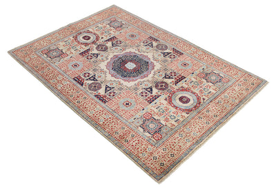 Tappeto Orientale Mamluk fatto a mano, multicolore 213x151cm - CarpetLiving